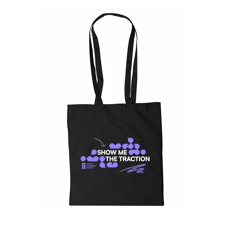 Torba czarna „Show Me The Traction”